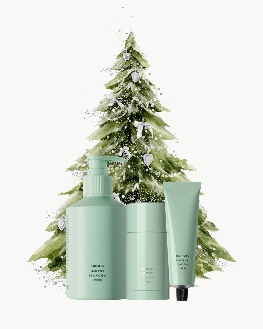 Corpus Naturals Holiday Clean Beauty Trio